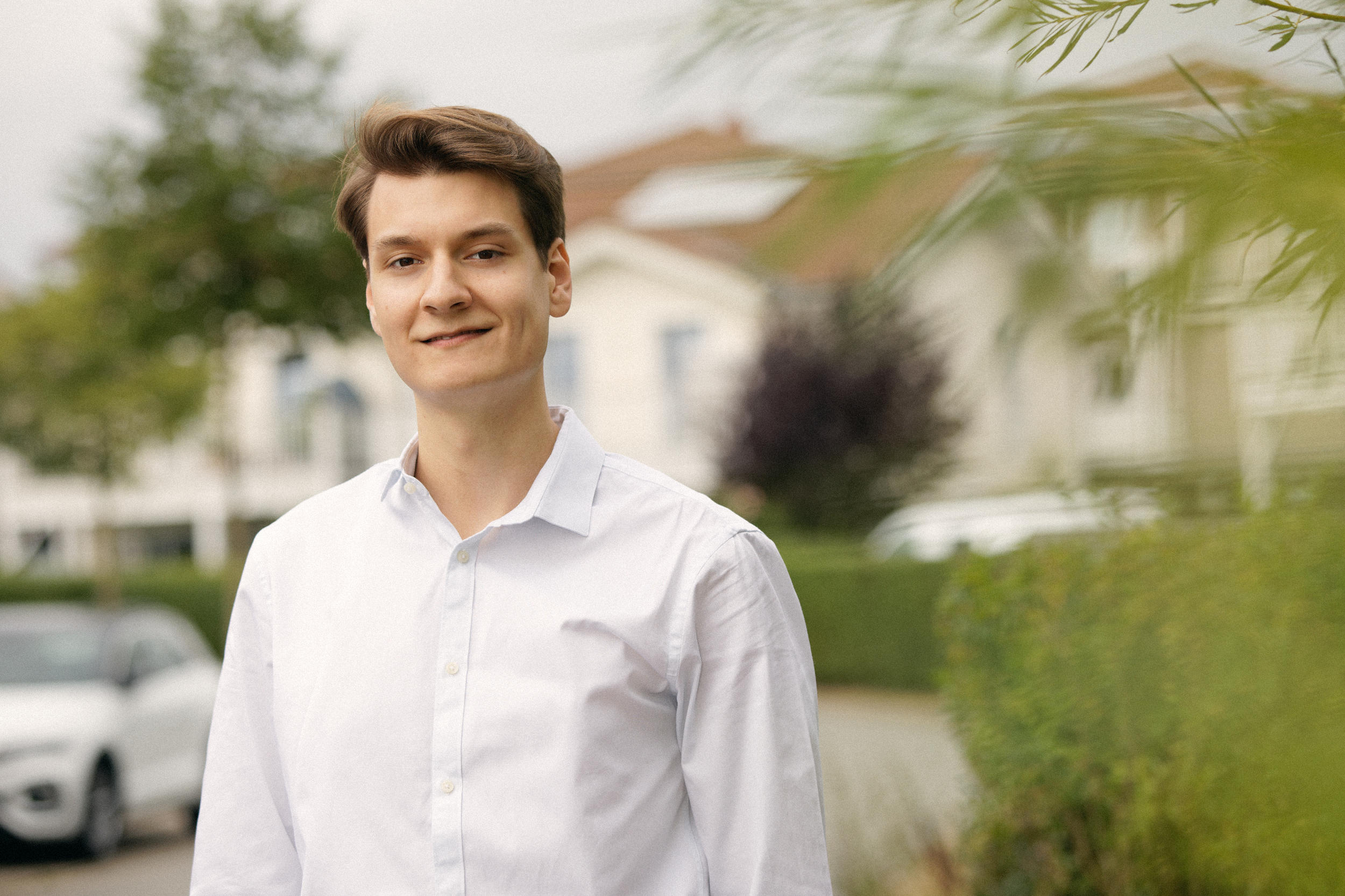 Portrait eines jungen Politikers in Husum